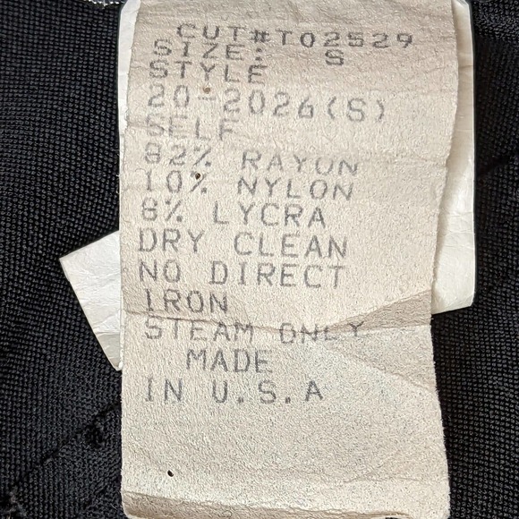 Lillie Rubin Black Midi Dress - Picture 6 of 7